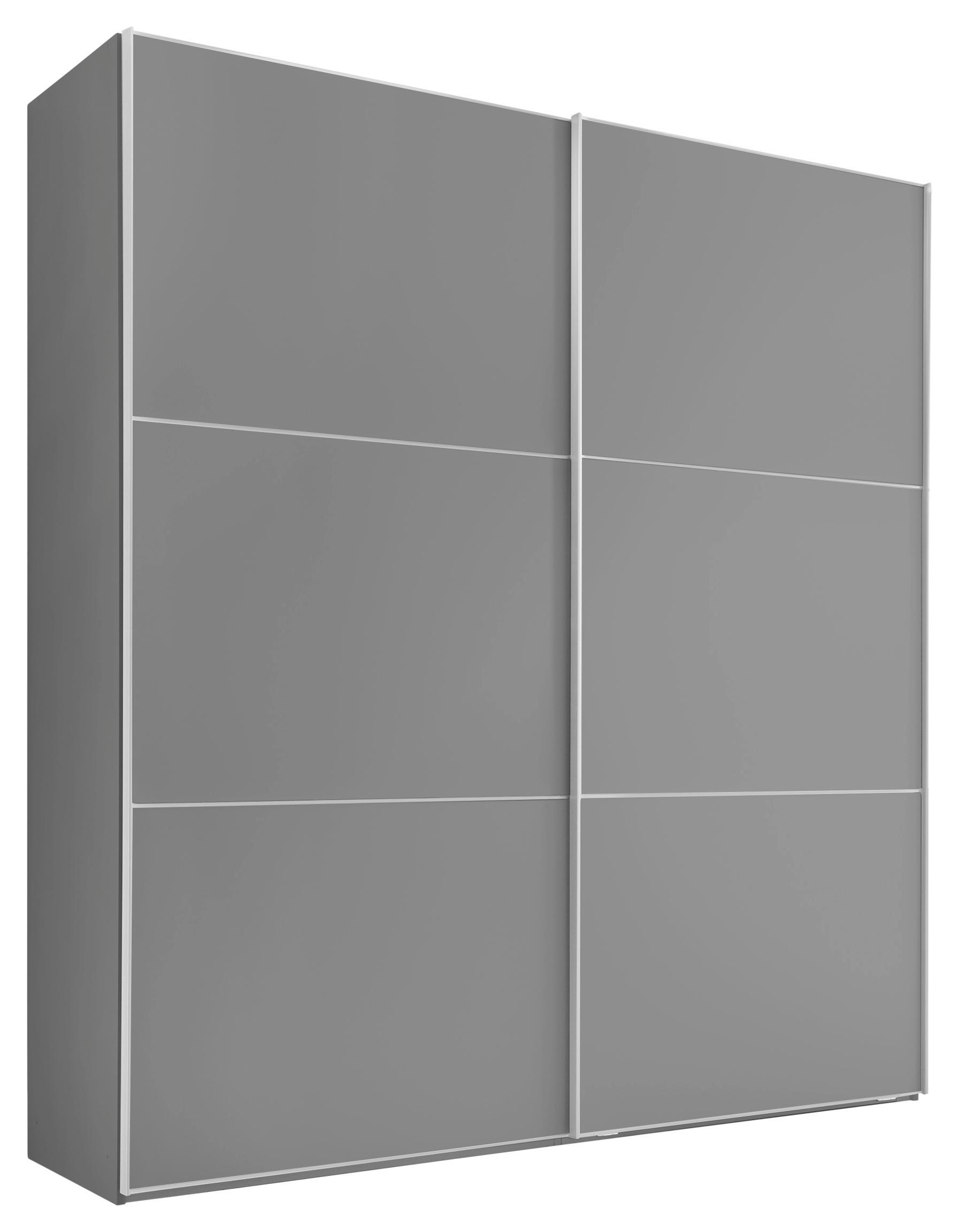 Schwebetürenschrank INCLUDO in Grau