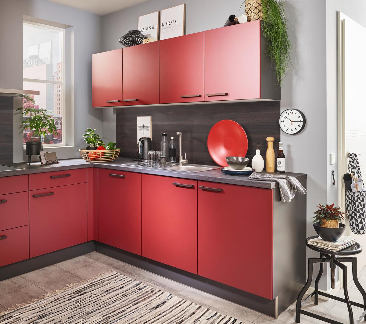 Einbauküche Pn 200/80 Frei Planbar Modernes Design - Holzwerkstoff - Pino