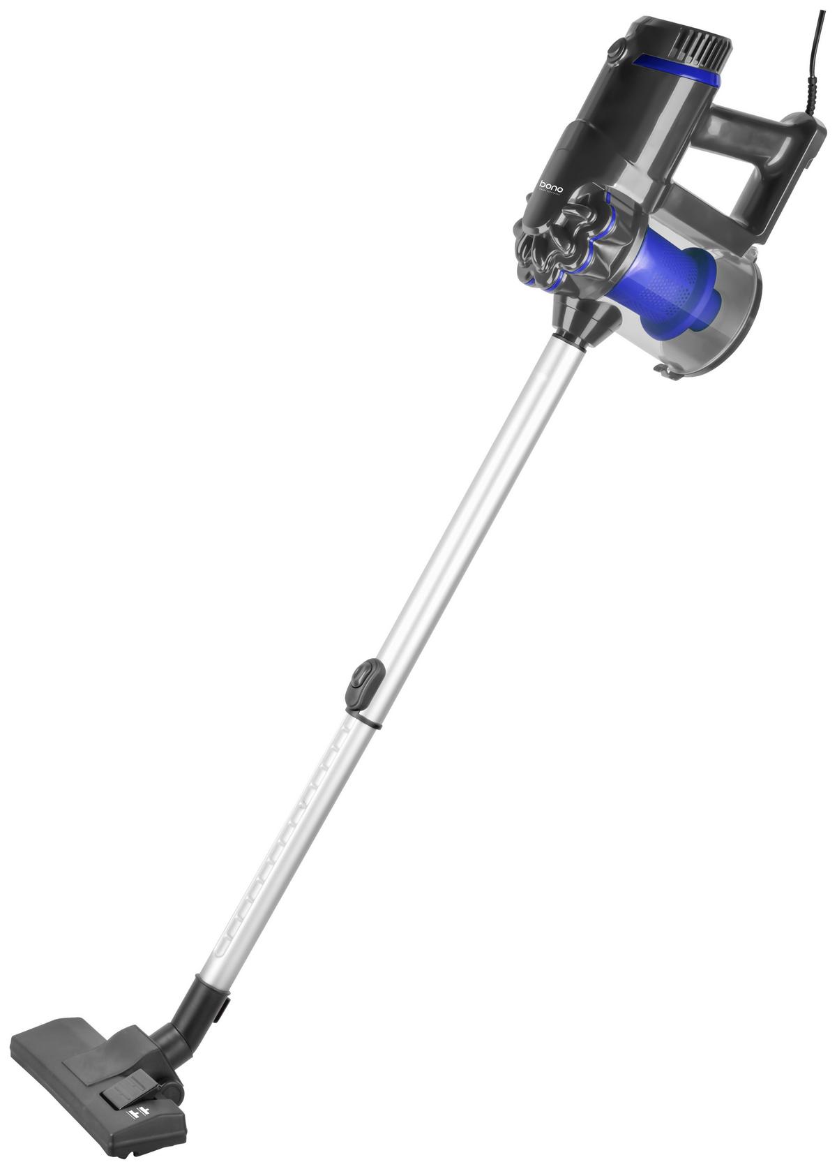 Kézi Porszívó Anke - fekete/kék, Basics, műanyag/fém (115/13,5/22cm) - Bono