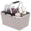 Einkaufskorb Gina Anthrazit - Anthrazit, KONVENTIONELL, Kunststoff/Metall (41/29/21cm) - Ombra