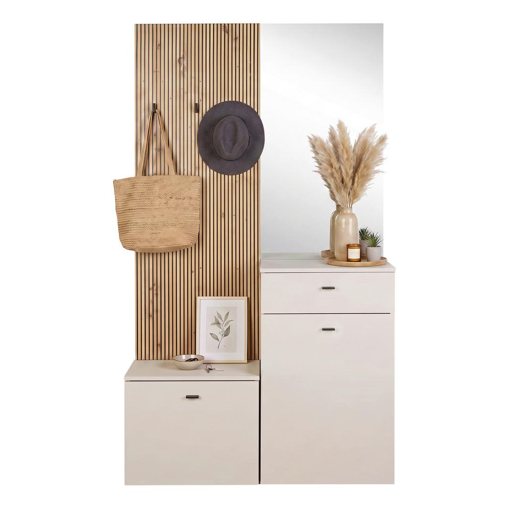 Garderobe Erika Eichefarben Kaschmir B:100 cm
