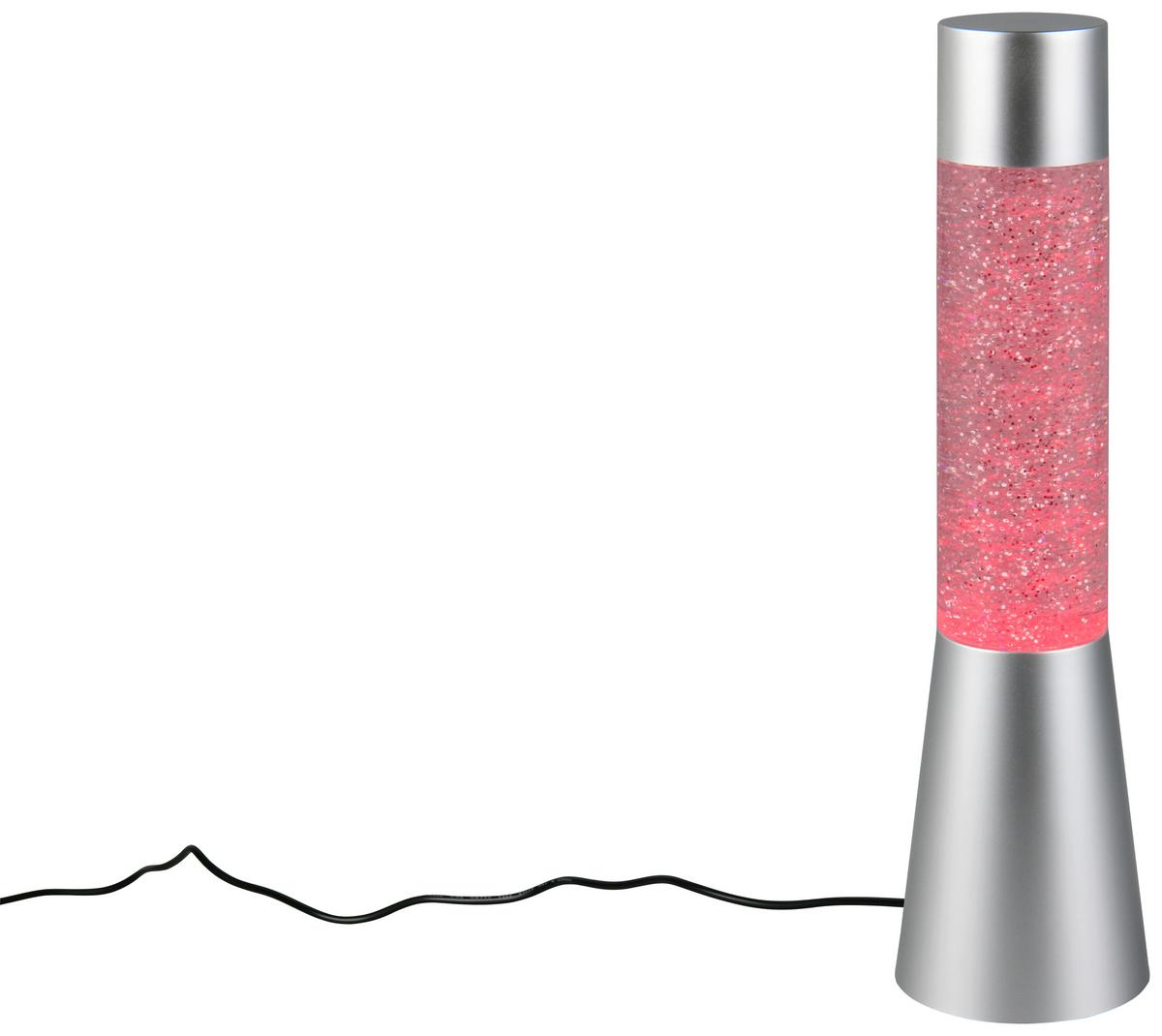 LED-Dekoleuchte inkl. Rgb - Silberfarben, Basics, Kunststoff/Metall (9/33cm) - Luca Bessoni