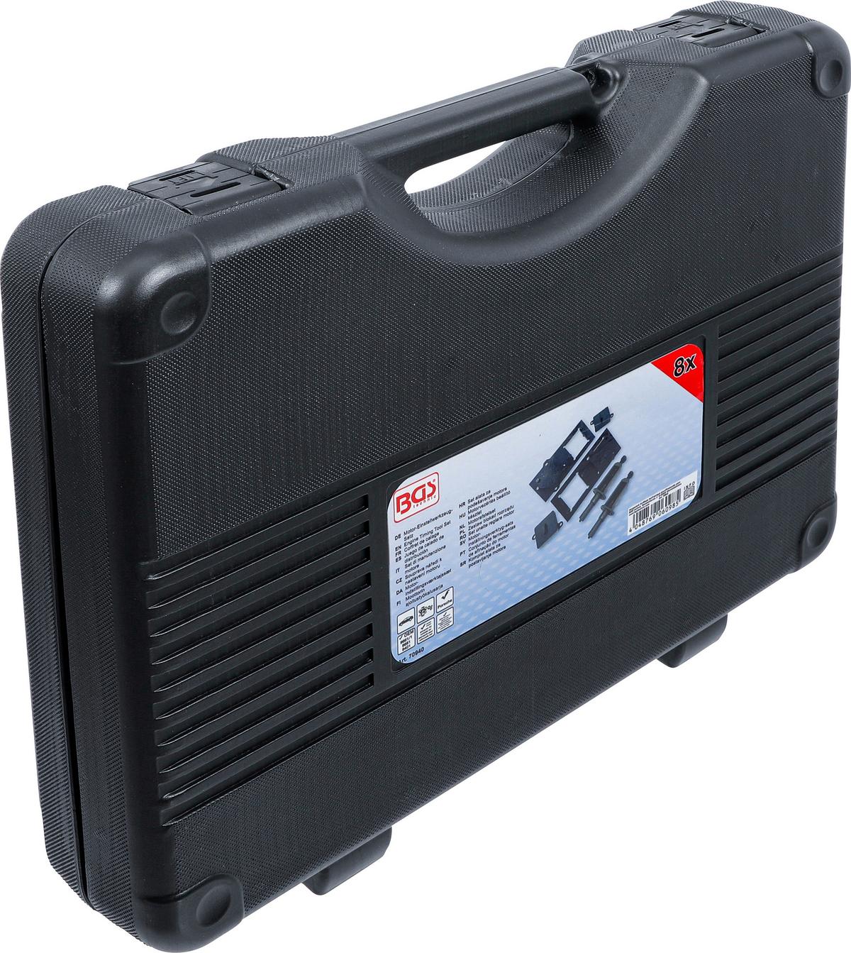 Motor-einstellwerkzeug-satz 70940 - Schwarz, Basics (44,8/35,5/8,8cm)