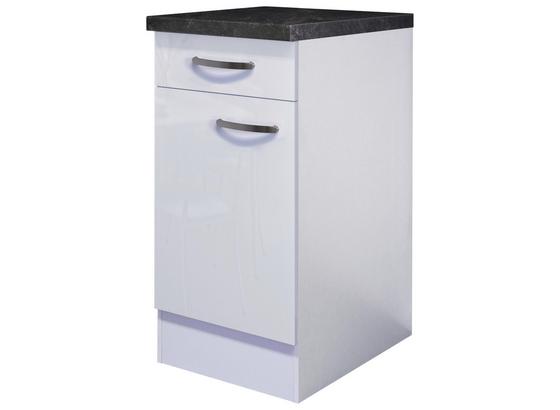 Kuchyňská Spodní Skříňka Alba Us40 - bílá, Moderní, kompozitní dřevo (40/86/60cm) Kuchyňská Spodní Skříňka Alba Us40 - bílá, Moderní, kompozitní dřevo (40/86/60cm)