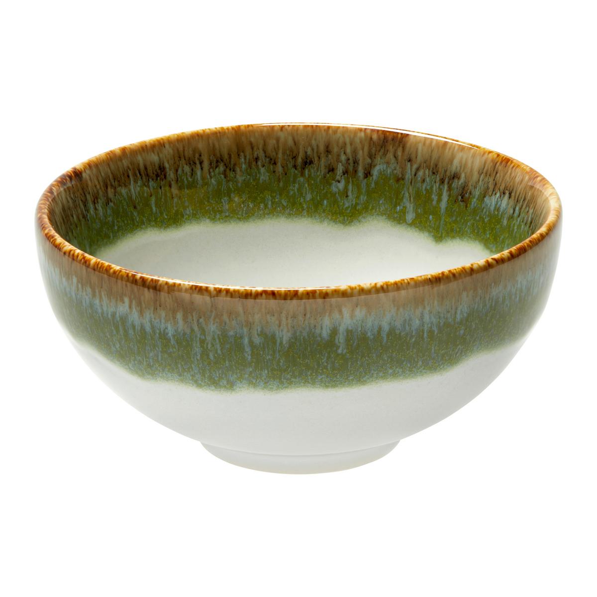 Miska na omáčku CASCADE - zelená, Moderní, keramika (12/5,5cm) - Creatable