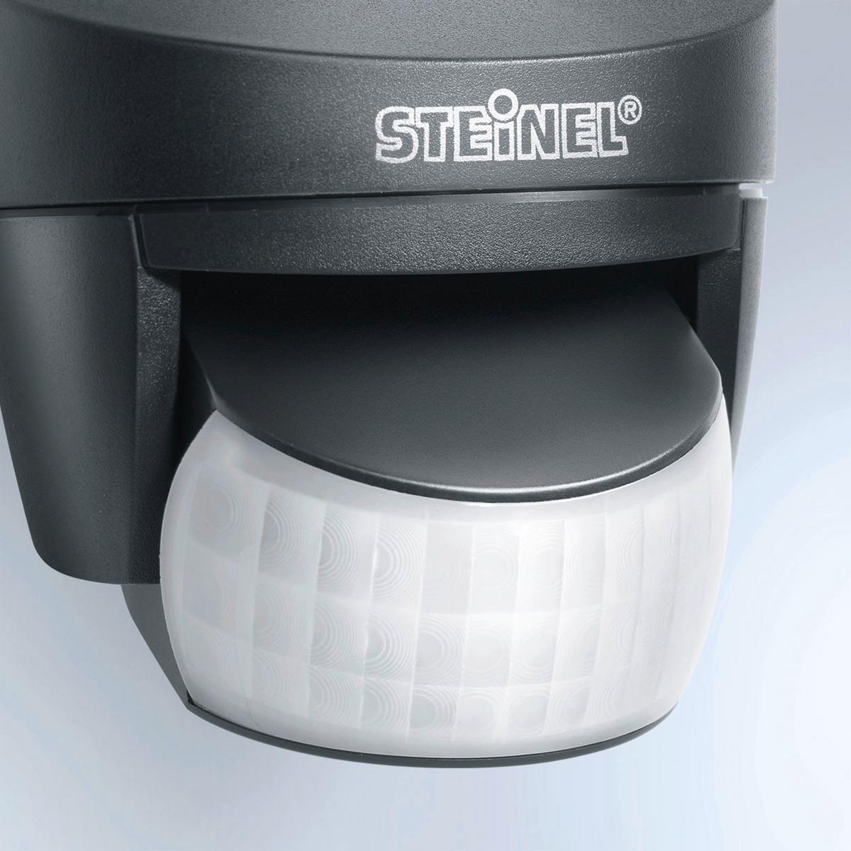 Bewegungsmelder Is 140-2 Schwarz - Schwarz, Design, Kunststoff (9,9/8,6/8,2cm) - Steinel
