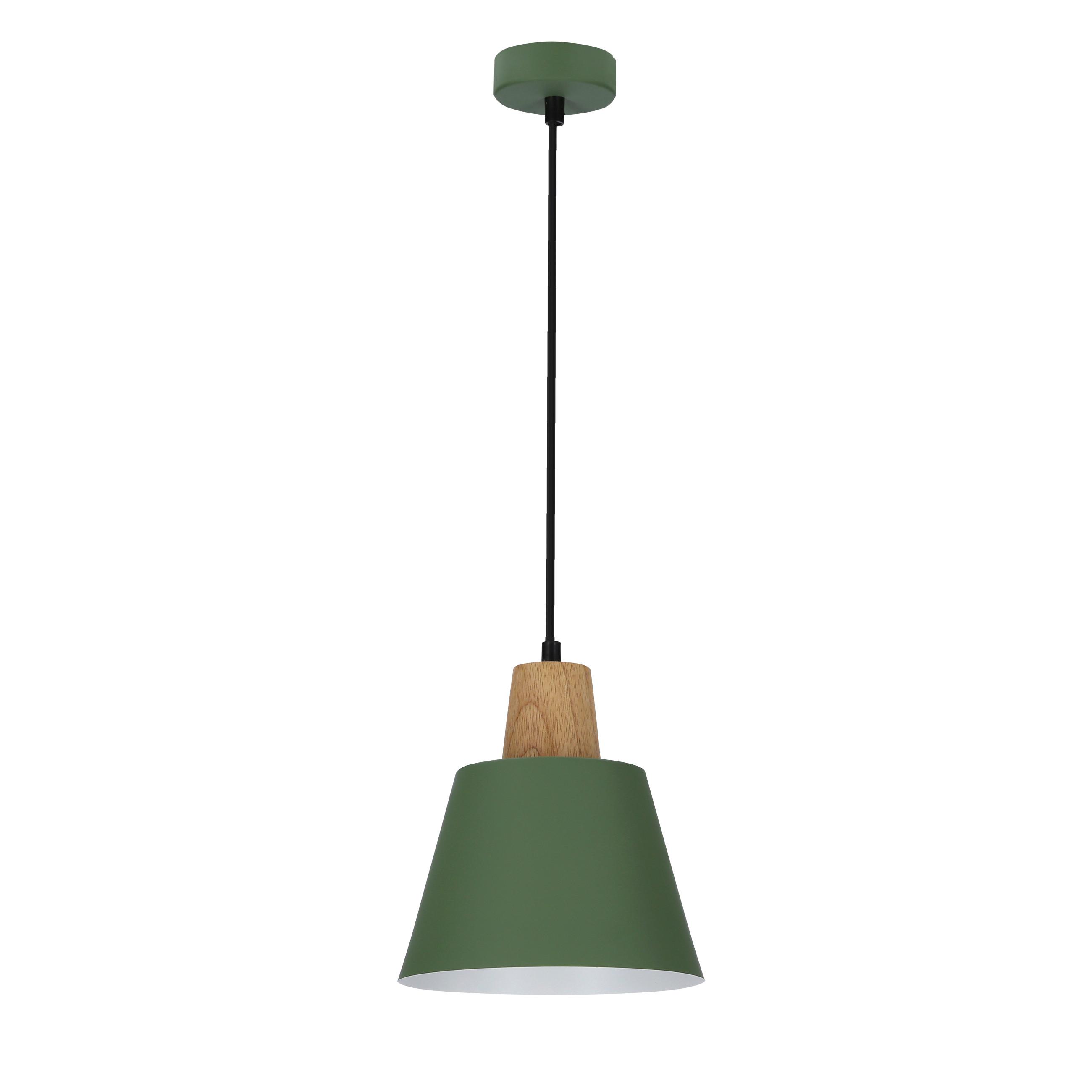 PENDELLEUCHTE 50101260 FARO - Dunkelgrün/Schwarz, Trend, Metall (17/24/90cm)