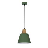 PENDELLEUCHTE 50101260 FARO - Dunkelgrün/Schwarz, Trend, Metall (17/24/90cm)