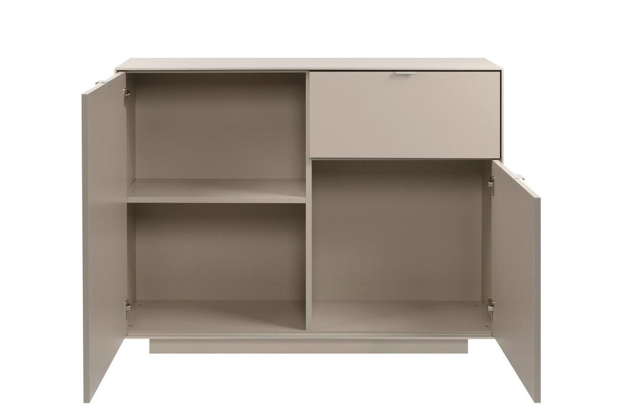 Kommode Sivas B: 120 cm Sandfarben - Sandfarben, Design, Holzwerkstoff (120/90/37,5cm) - MID.YOU