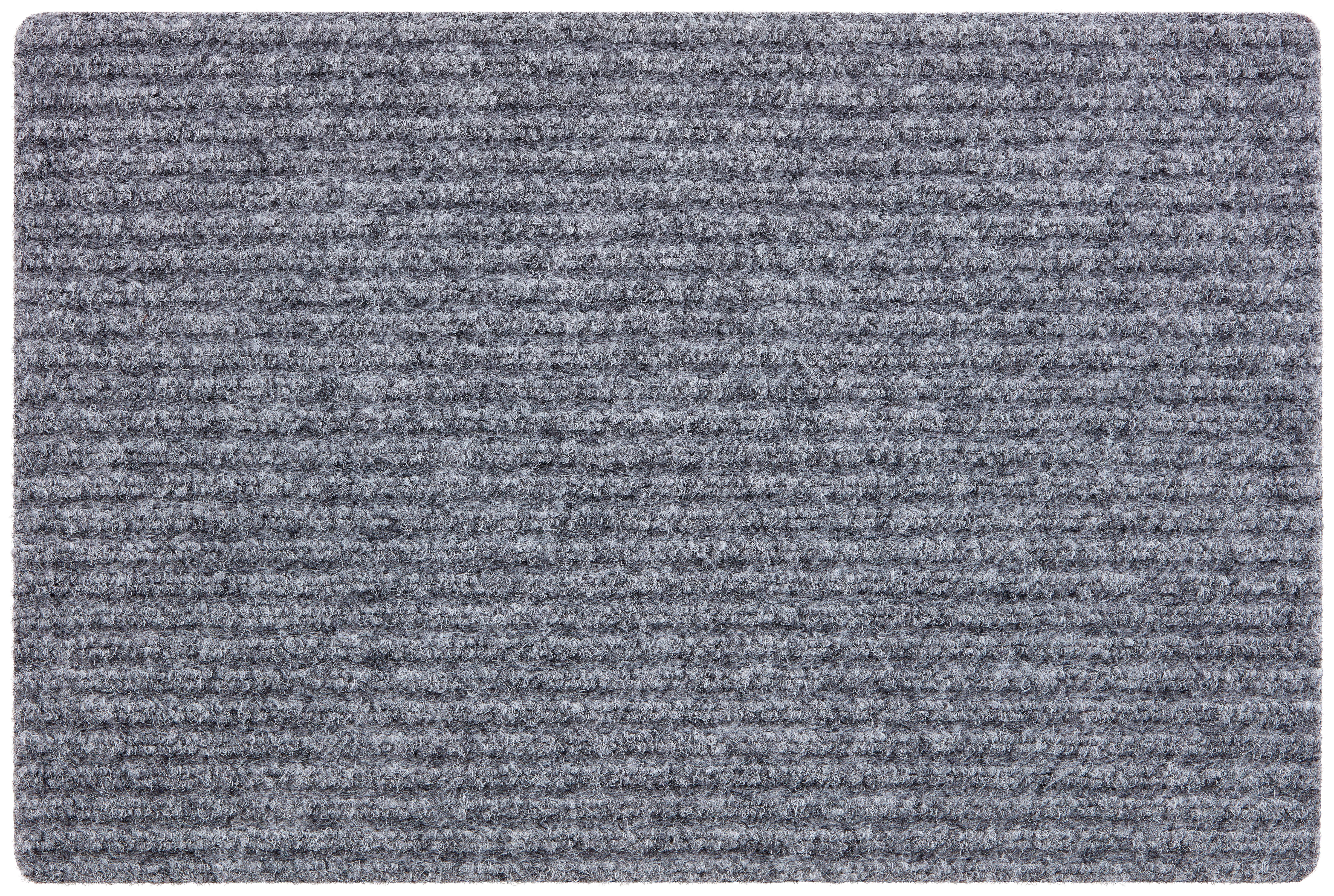 Fußmatte Matthias 40x60 cm Schmutzabweisend - Grau, Basics, Kunststoff (40/60cm) - Homezone