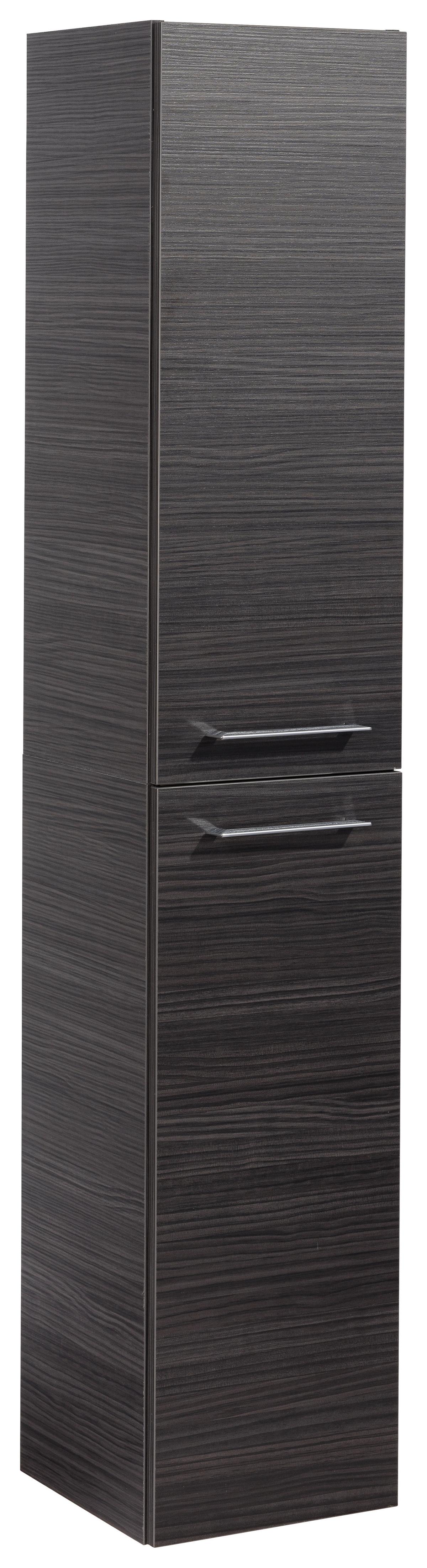 Hängender Hochschrank B.perfekt B: 30 Cm Dunkelbraun - Dunkelbraun, MODERN, Glas/Holzwerkstoff (30/159/32cm) - MID.YOU