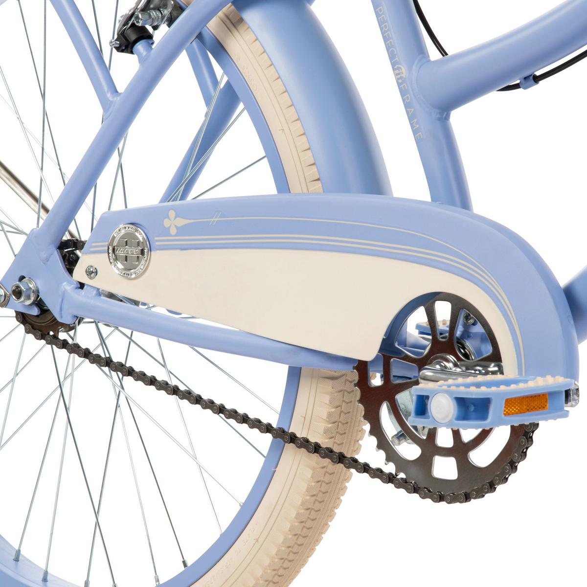 Kinderfahrrad Deluxe Pastellblau, 24 Zoll - Pastellblau, Basics, Metall (70/104/162cm)