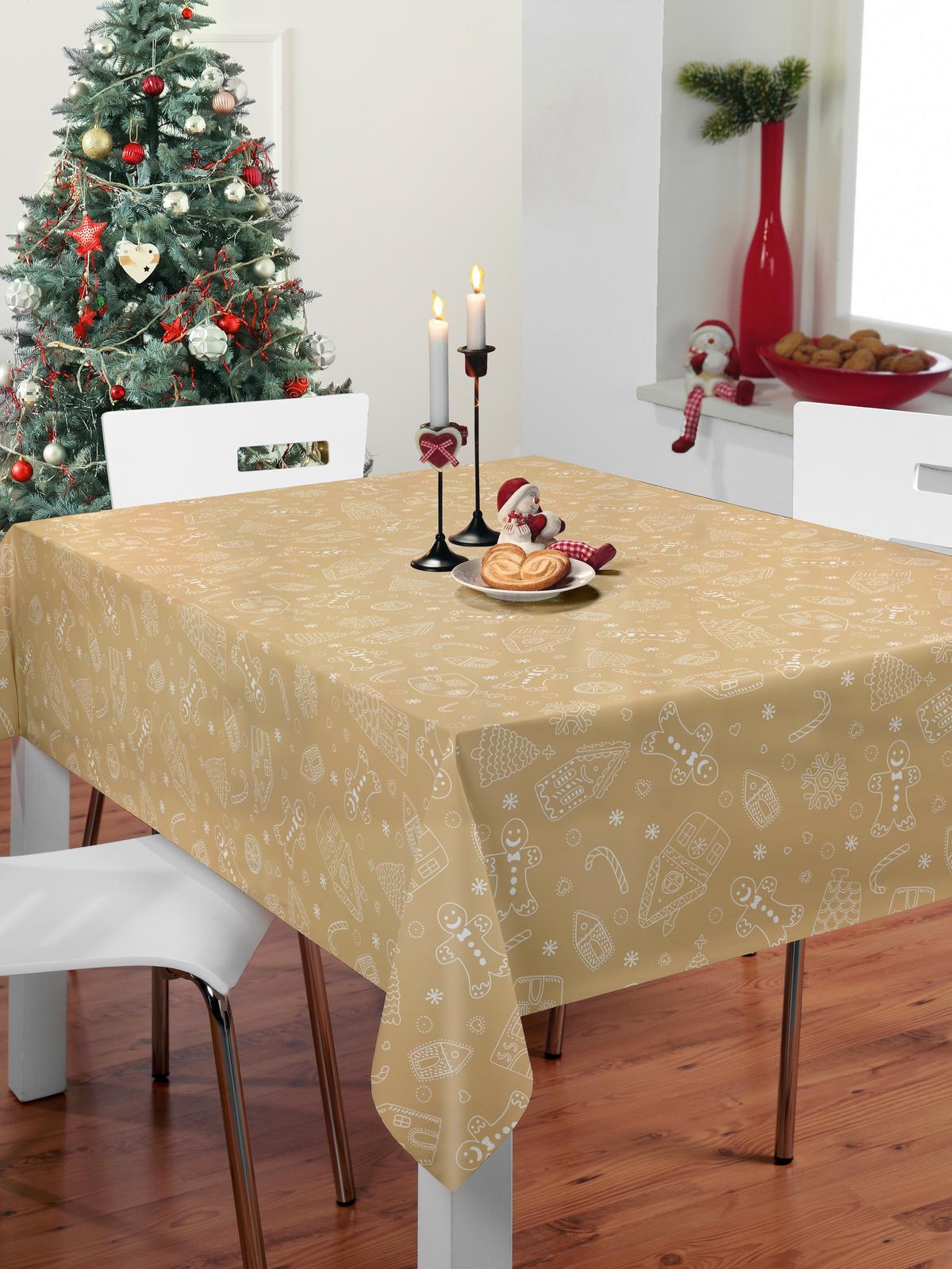 Tischdecke Letizia - Multicolor, ROMANTIK / LANDHAUS, Textil (130/160cm) - James Wood