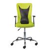 Jugenddrehstuhl Donny Grün/ Schwarz - Chromfarben/Schwarz, Basics, Kunststoff/Metall (55/85-95/54,5cm) - MID.YOU