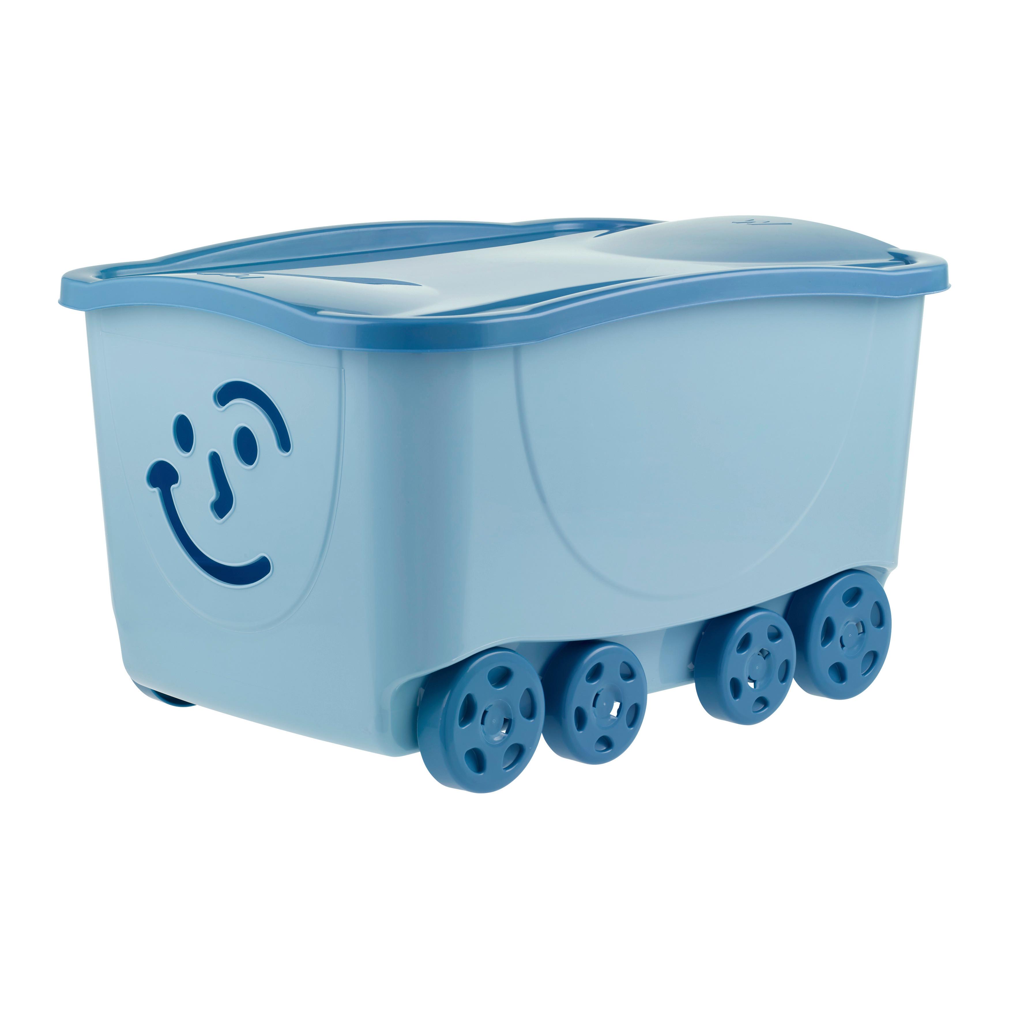 Box s vekom KIDS - svetlomodrá, Konventionell, plast (58/39/32cm) - Based