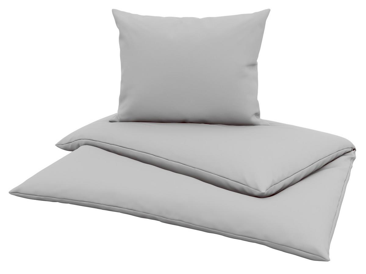 Ágyneműhuzat-garnitúra Alesund - ezüstszínű, Modern, textil - Luca Bessoni