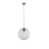 Hängeleuchte I-Nereide-G-S1 Tr - Transparent, KONVENTIONELL, Glas (33/33,4cm)