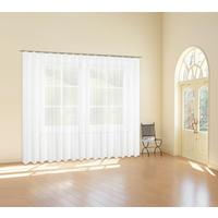 Store Transparent One Bxl: 450x245 Cm - Weiß, KONVENTIONELL, Textil (450/245cm) - Ondega