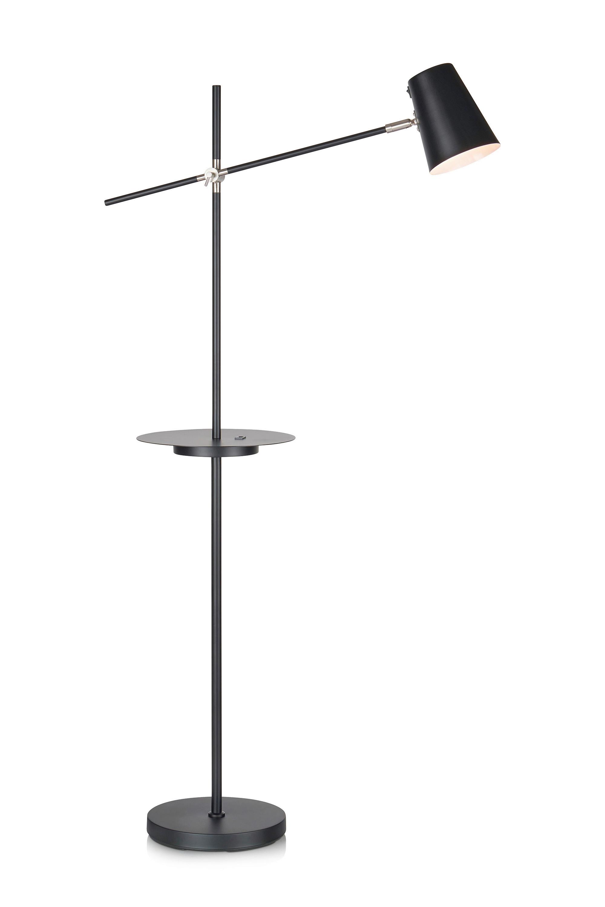 Stehleuchte Linear - Schwarz, Basics, Metall (65/28/144cm) - Markslöjd