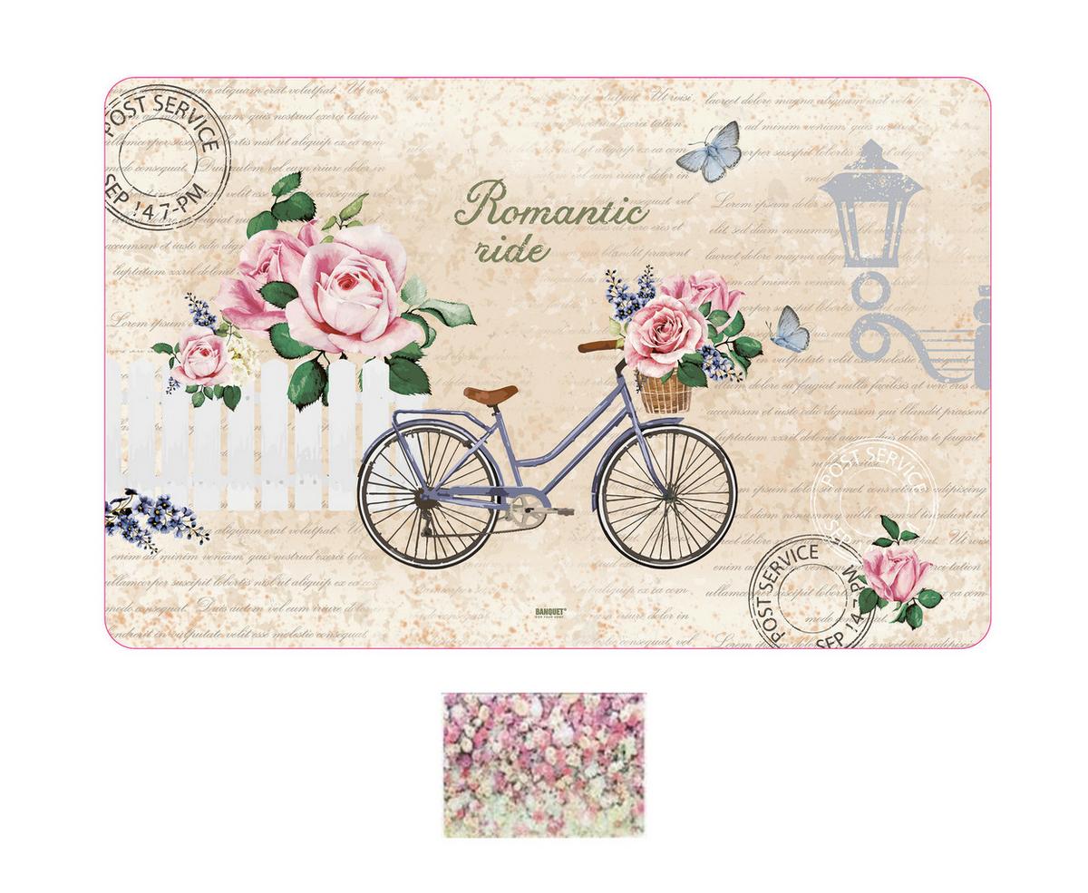 Prestieranie FLOWERS 43 X 28 CM - Basics, plast (0.04/28/43.5cm)