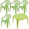 Kinder-Gartenset Kindermonobl. Set Grün - Grün, MODERN, Kunststoff (37/61/38cm) - Gardenson