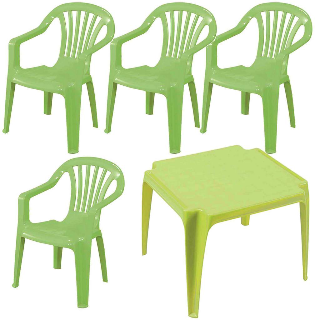 Kinder-Gartenset Kindermonobl. Set Grün