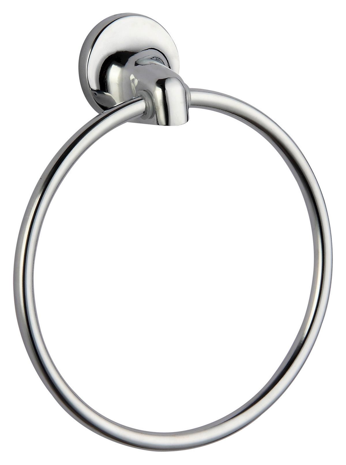Törölközőtartó Gyűrű Gongher - krómszínű, Konventionell, fém