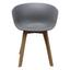 Stuhl-Set Noan 4-Er Set Grau - Naturfarben/Grau, MODERN, Holz/Kunststoff (60/78,5/44cm) - Livetastic Stuhl-Set Noan 4-Er Set Grau - Naturfarben/Grau, MODERN, Holz/Kunststoff (60/78,5/44cm) - Livetastic