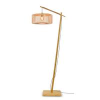 Stehleuchte Bromo/f/ad/n/4018/n - Naturfarben, Trend, Holz (176/40/68cm) - Good & Mojo