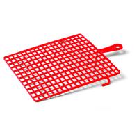 Abstreifgitter S40420 Abstreifgitter - Rot, Basics, Kunststoff (32,3/23,5/2,2cm) - SCHULLER Eh klar