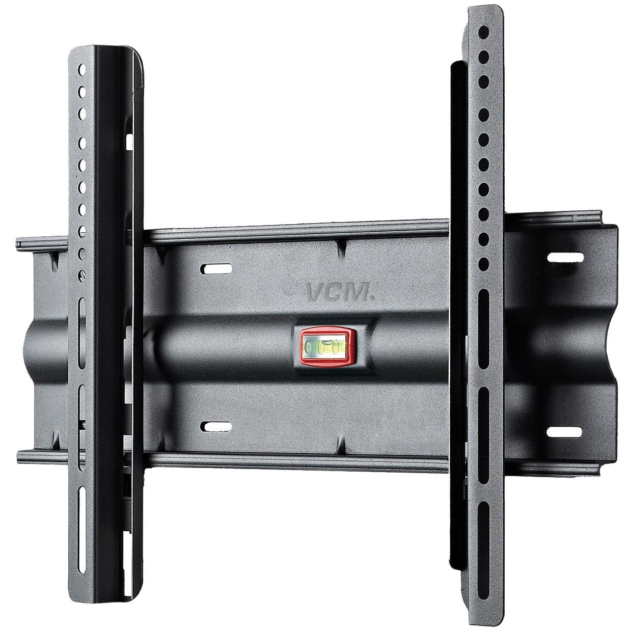 Tv-wandhalterung Bis 37“ Wf 110 Max. 35 Kg - Schwarz, KONVENTIONELL, Metall (40/35/3,5cm) - MID.YOU