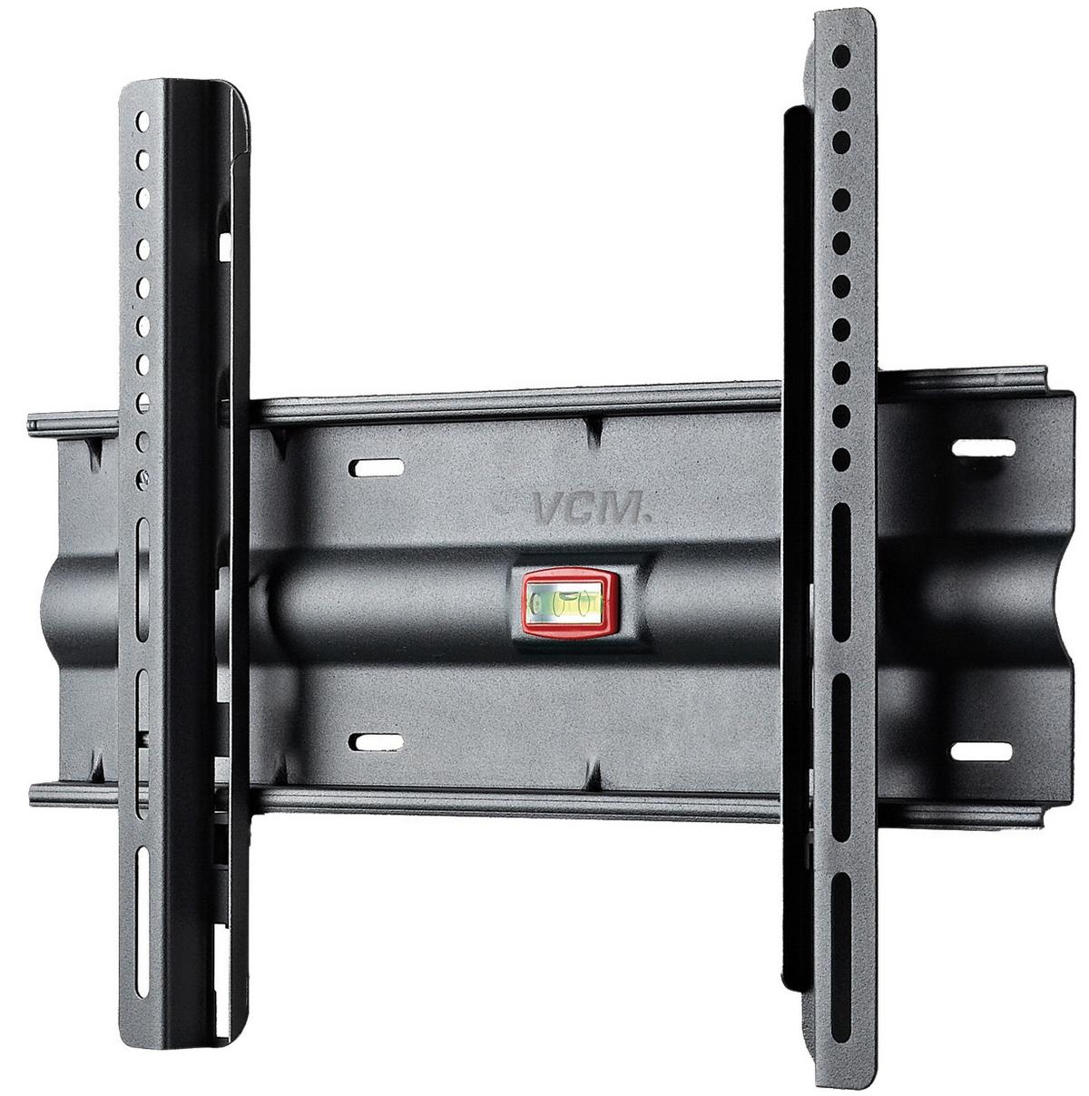 Tv-wandhalterung Bis 37“ Wf 110 Max. 35 Kg - Schwarz, KONVENTIONELL, Metall (40/35/3,5cm) - MID.YOU