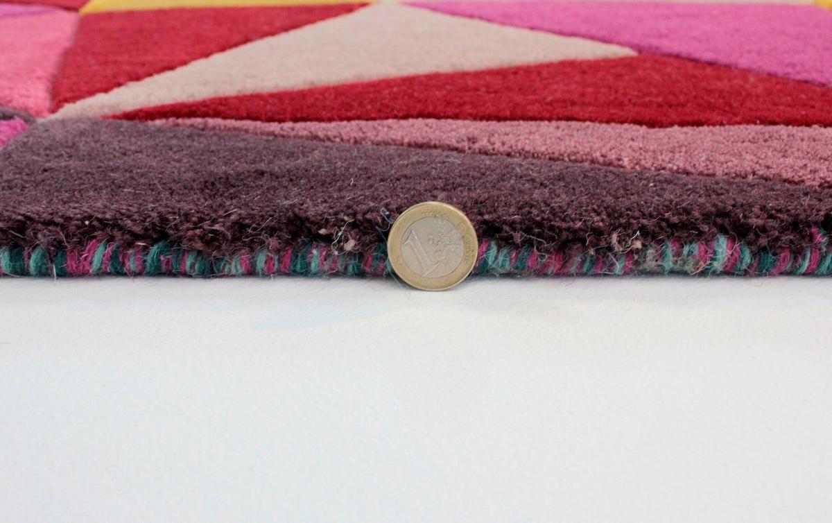 Wollteppich Multicolor 170x120 cm - Multicolor, Basics, Textil (170/120cm)