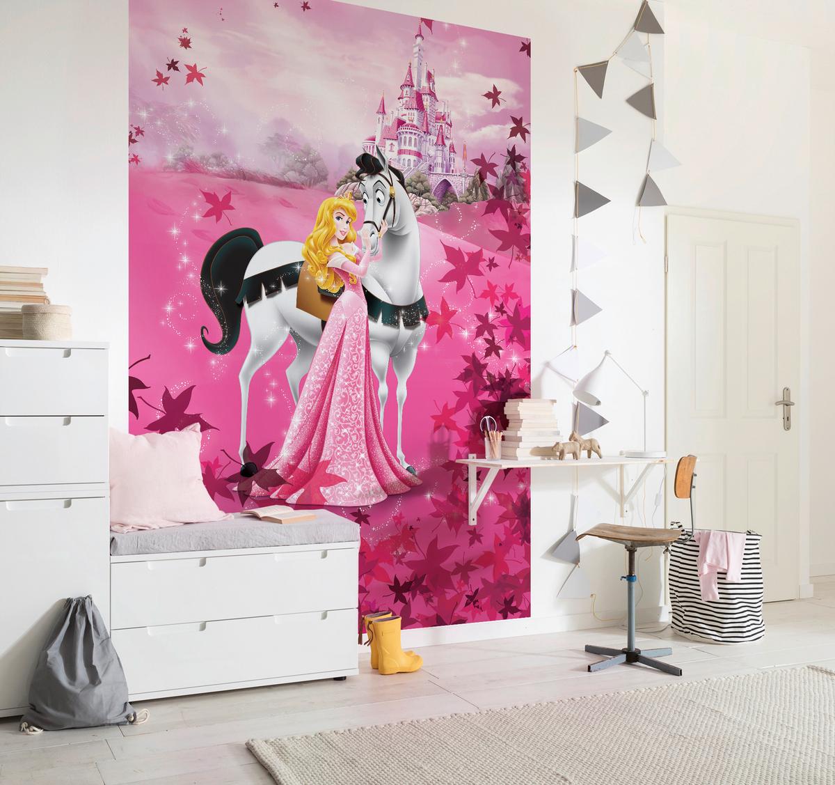 FOTOTAPETE Sleeping Beauty - Design, Papier (184/254cm) - Disney