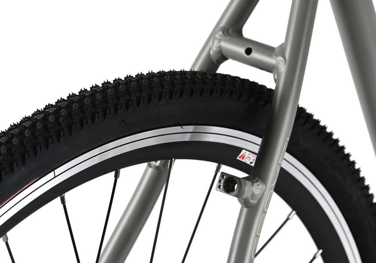 Wyld Gravelbike Turin 28 Zoll Rh 56 Cm - Grau, LIFESTYLE, Metall (25/140/60cm)