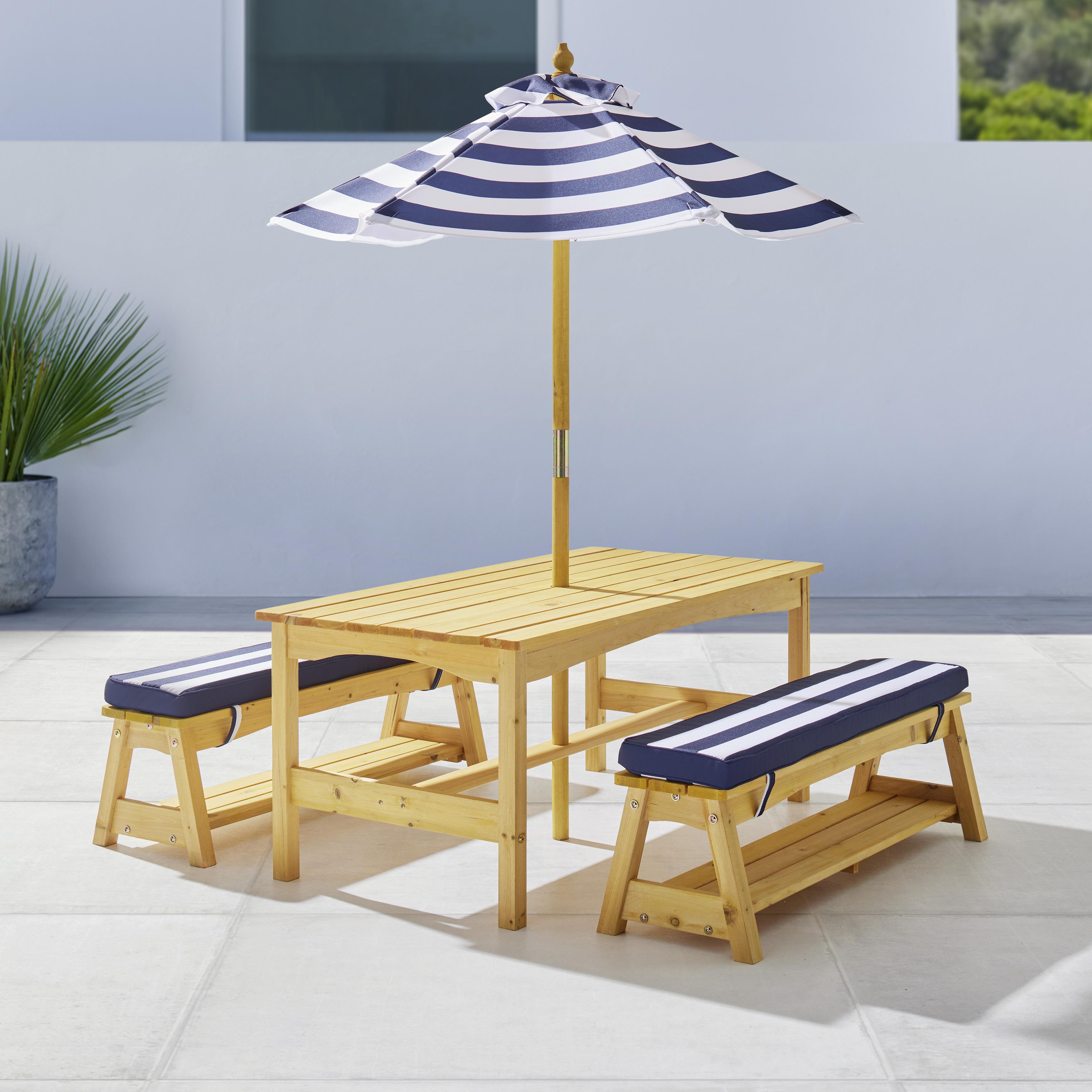 Zahradní Sada Pro Děti Daisy - bílá/modrá, Moderní, dřevo/textil - Bessagi Garden