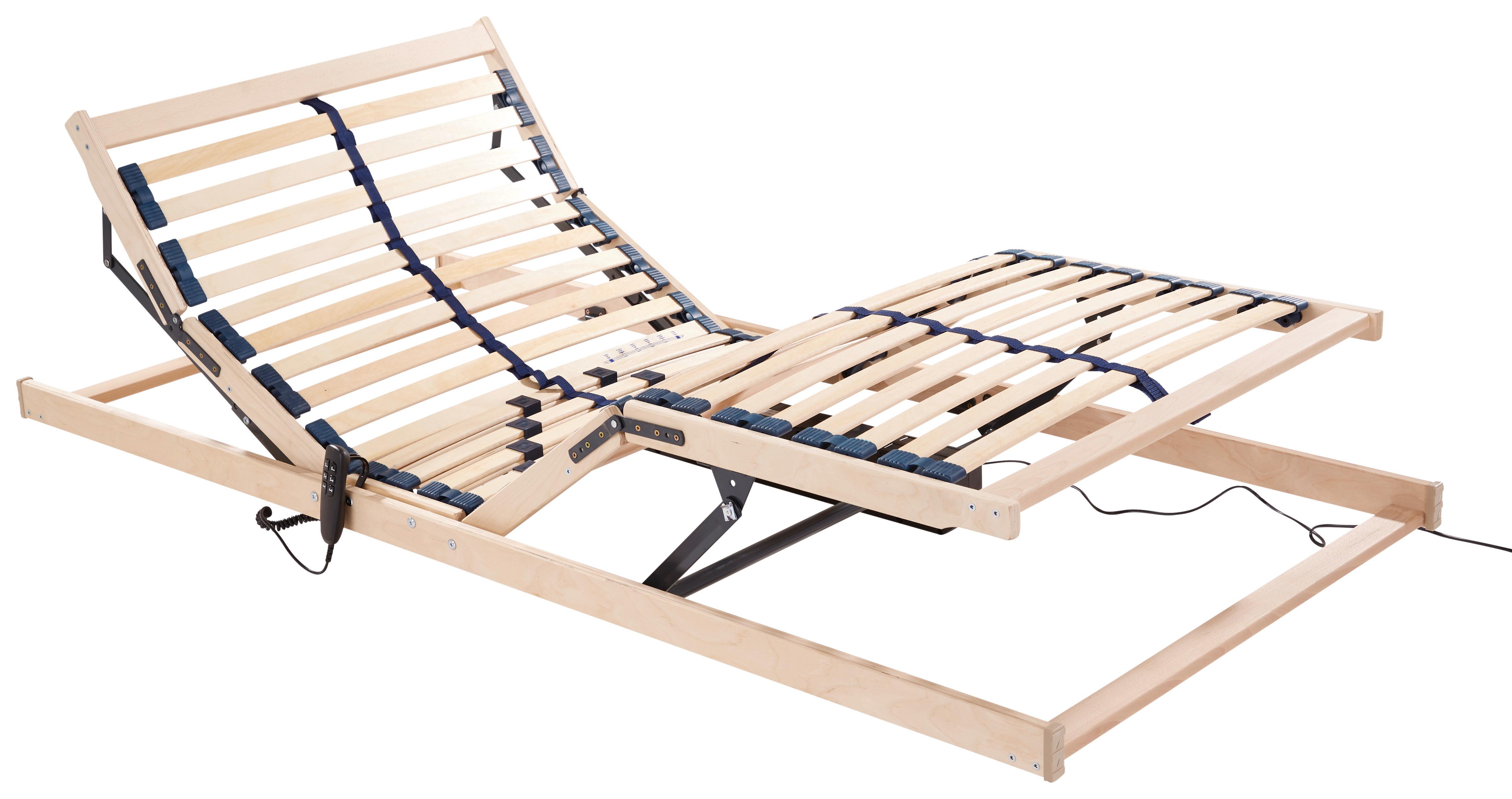 Lattenrost Primatex 800 90x200 Cm Verstellbar 3 Zonen - Birkefarben, Holz (90/200cm) - Primatex