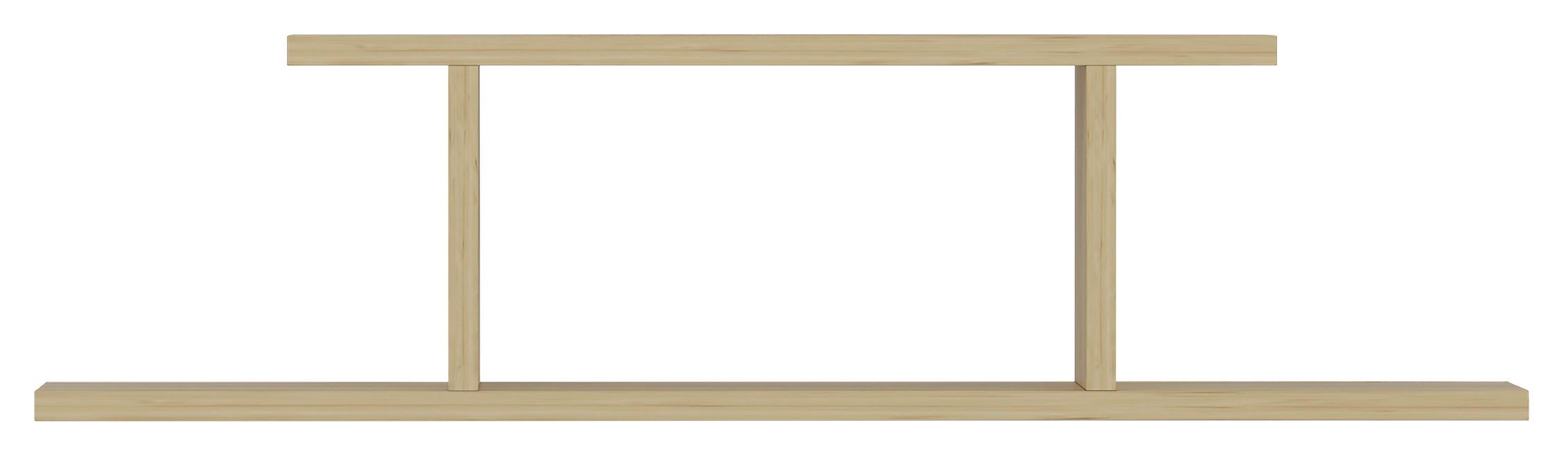 WANDREGAL ATLANTIC - Eichefarben, Design, Holzwerkstoff (90/23,2/19,6cm) - MID.YOU