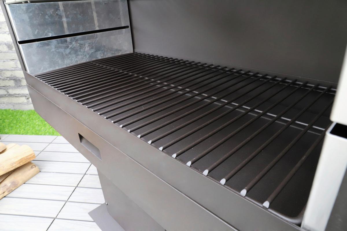 Holzkohlegrill Grillkamin - KONVENTIONELL (90/160/50cm)