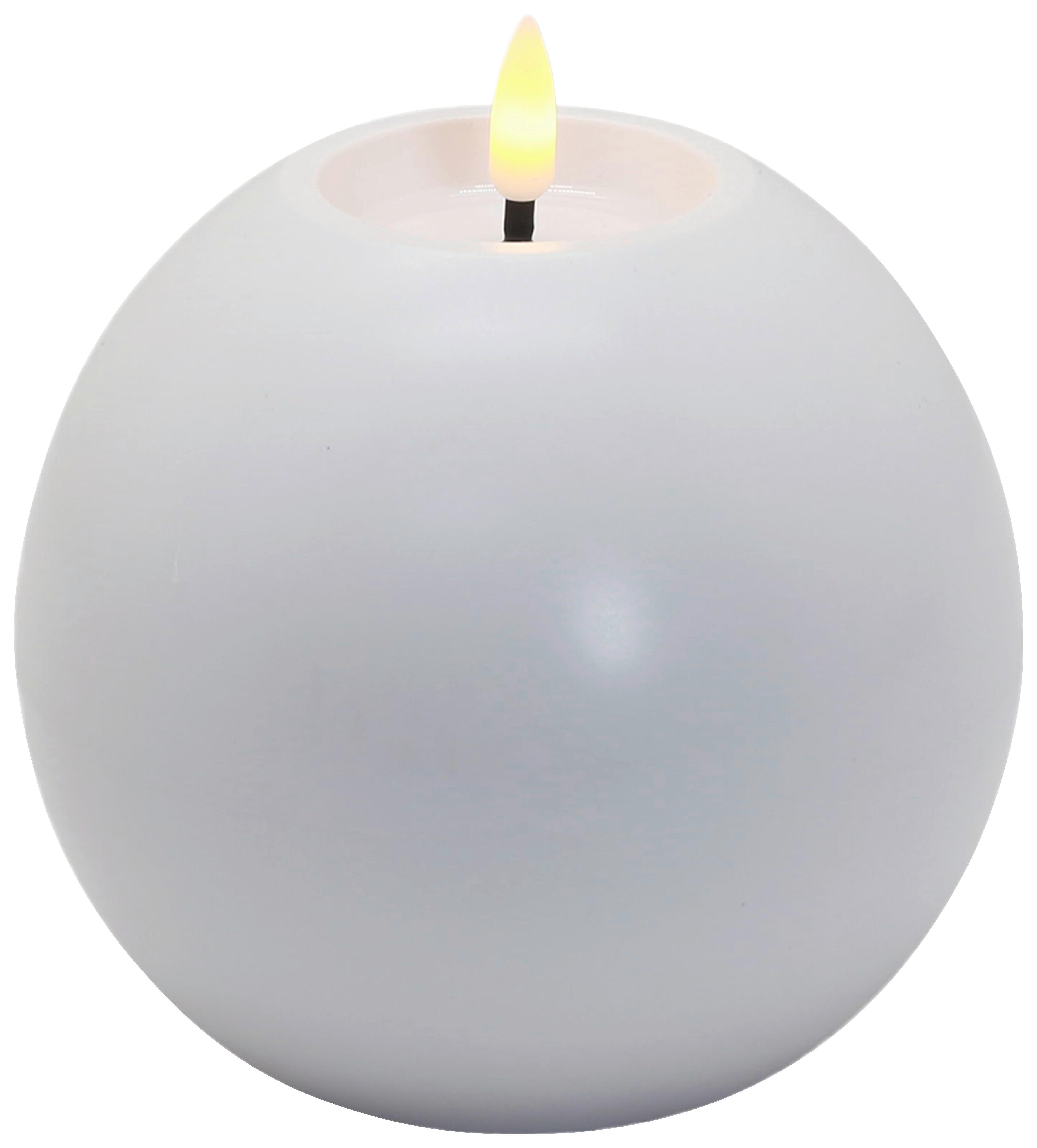LED svíčka LIORIS, 11 CM - bílá, Natur, plast (12/11cm) - Mömax