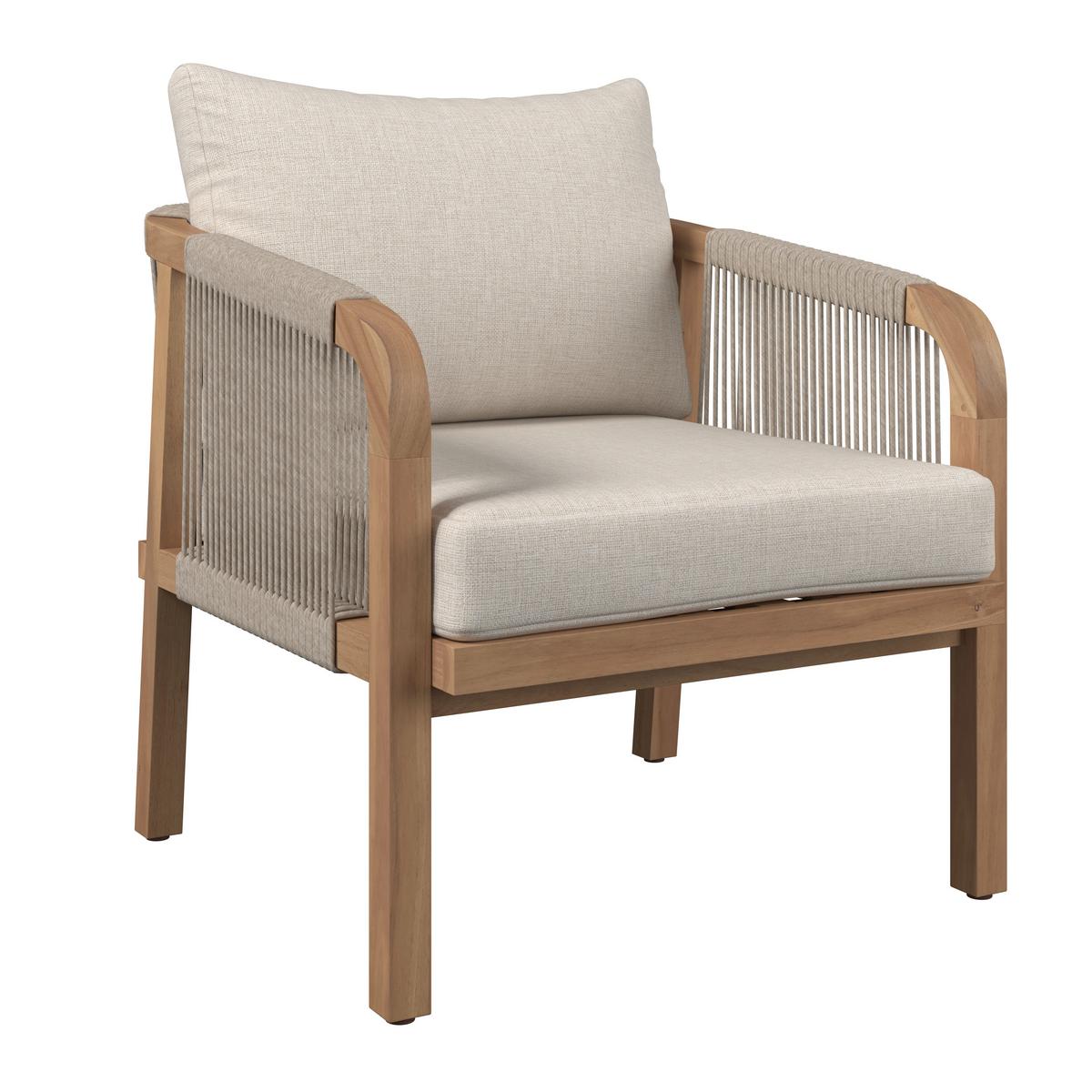 ZAHRADNÍ SADA SIMBA - barvy akácie, Natur, dřevo - Mömax