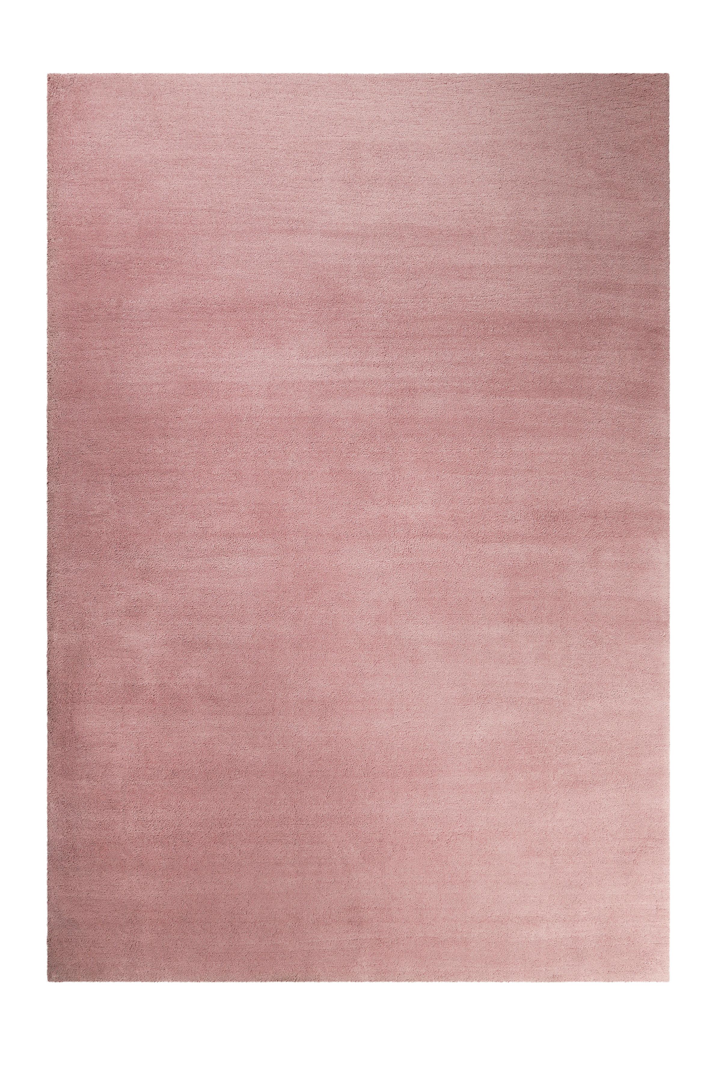 Hochflor Teppich Rosa Loft Baumwolle 200x290 cm