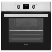 Einbau-Backofen K-61dx28im0-Eu Pyrolyse - Selbstreinigung - Edelstahlfarben/Schwarz, Basics (59,5/59,5/57,5cm) - Sharp