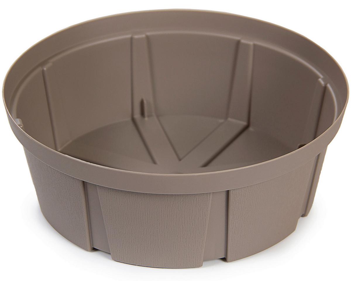 Anzuchtbeet Kunststoff 6 L D: 23,5 Cm - Taupe, Basics, Kunststoff (23,5/32,5/23,5cm)