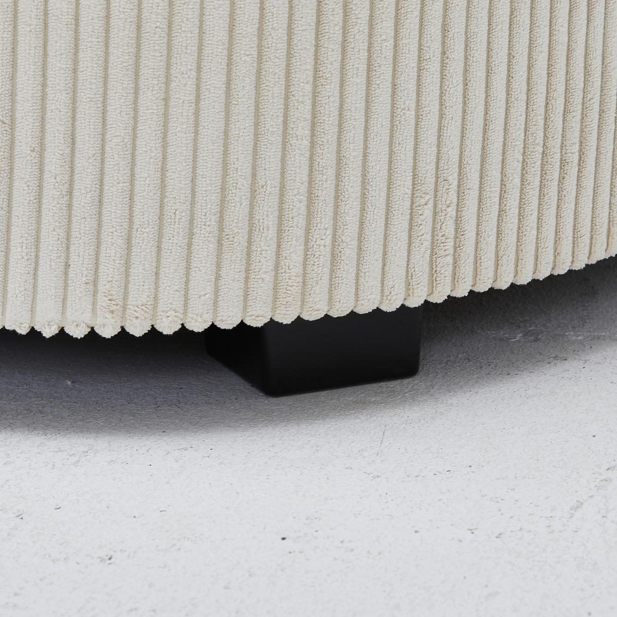 Wohnlandschaft Limoncello Beige S: 300/160 Cm - Beige/Schwarz, Design, Textil (300/160cm) - Livetastic