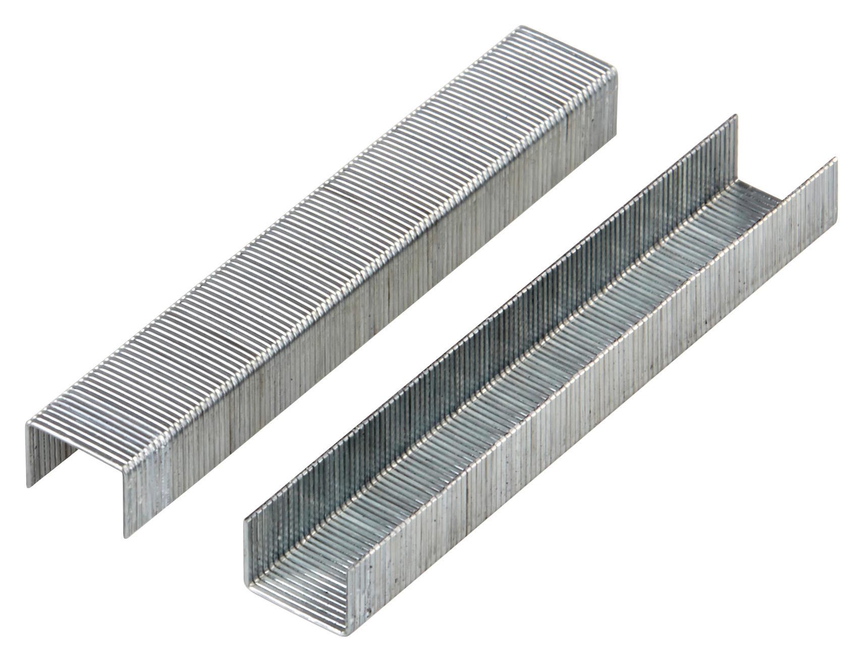 Heftklammern 1000 Stück 8 mm - Silberfarben, KONVENTIONELL, Metall (0.8cm)