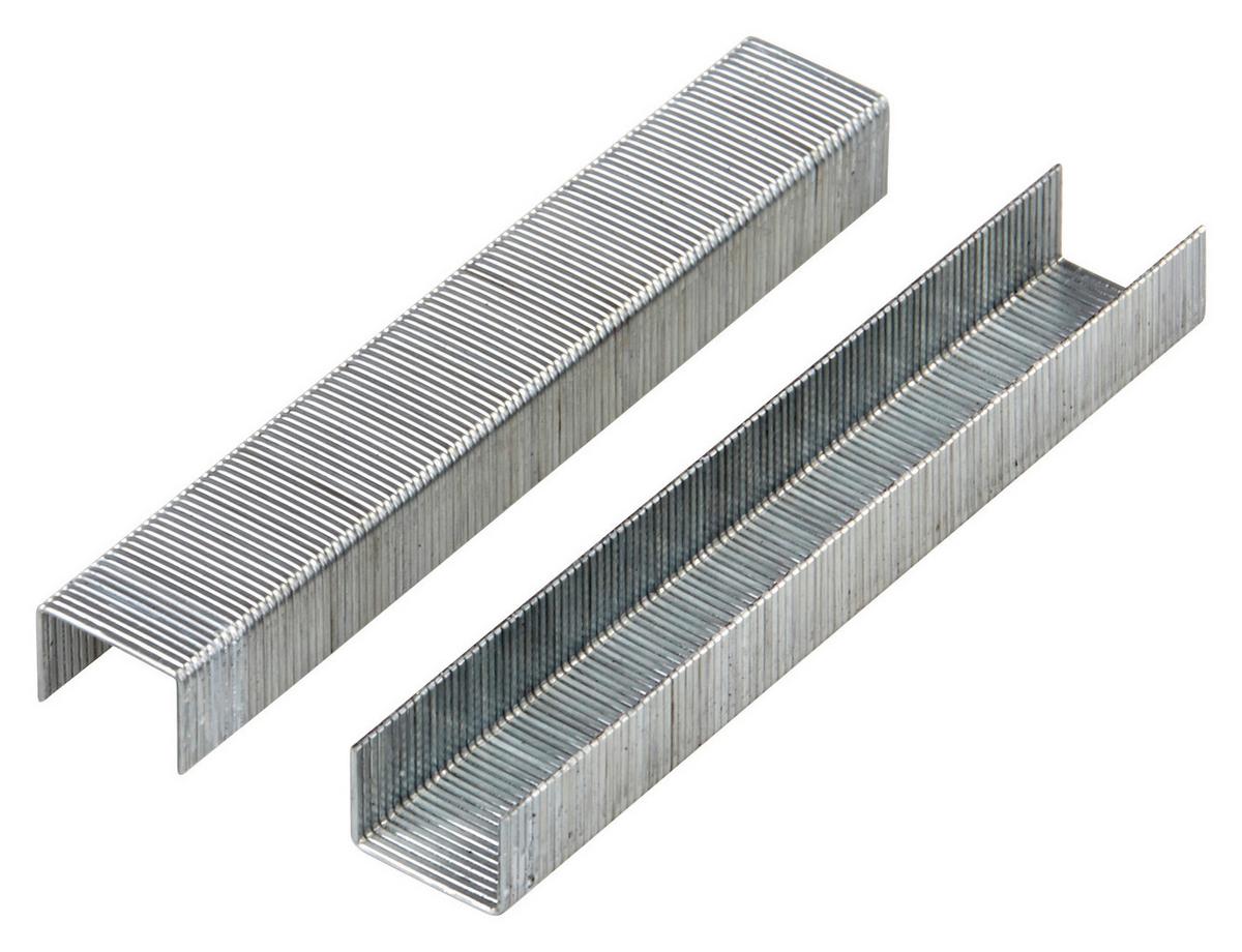 Heftklammern 1000 Stück 8 mm - Silberfarben, KONVENTIONELL, Metall (0.8cm)