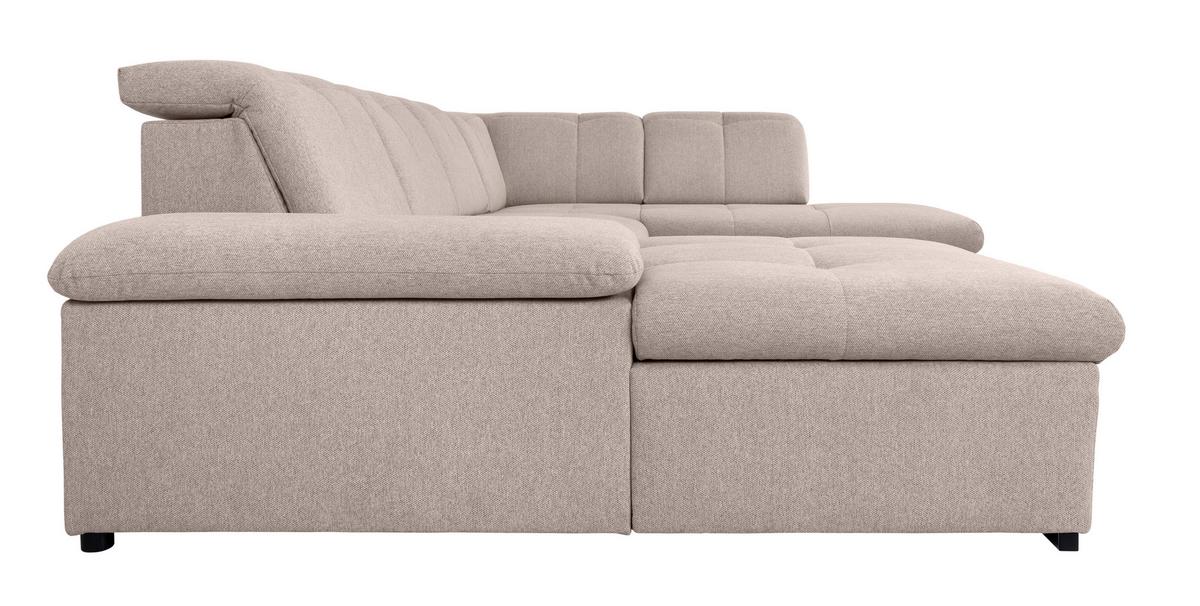 Wohnlandschaft Ramzes Beige U: 173x328x215 cm - Beige/Grau, Design, Textil (173/328/215cm) - MID.YOU