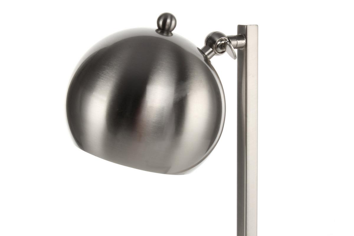Tischleuchte Bruna 125 Silber - Silberfarben, Trend, Metall (19/50/19cm) - Kayoom
