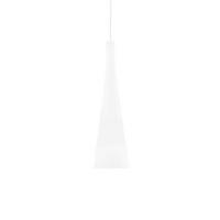 Hängeleuchte Milk Weiß D: 14 Cm - Weiß, Design, Glas (14/78-253cm) - Ideal Lux